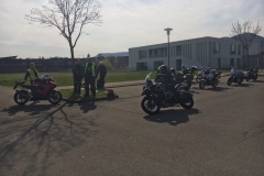 Motorrad-Sicherheitstraining, Kurventraining, Bremstraining