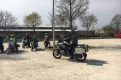 Motorrad-Sicherheitstraining, Kurventraining, Bremstraining